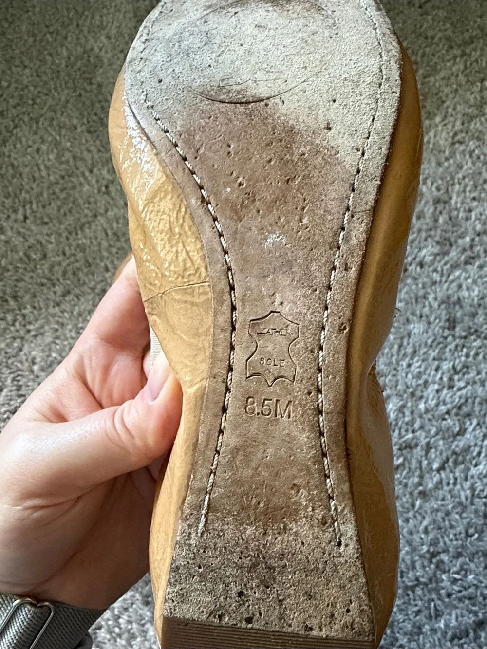 TORY BURCH - tan flats